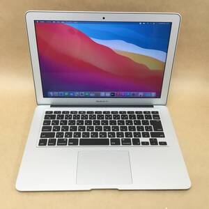 【2408209130-2】 アップル ノートPC MACBOOKAIR CI5-1300 CI5(4250U)-1.3GHZ 8GB SSD128GB 13.3インチ A1466 BIG SUR 11.4 Mid 2013