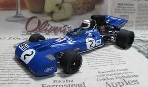 ★激レア絶版*EXOTO*1/18*1971 Tyrrell Ford 003 #2 1971 German GP*Jackie Stewart