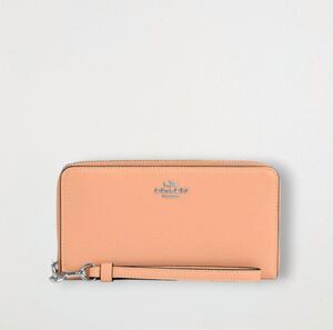 ◆新品◆ COACH コーチ 長財布 本革 牛革 レディース ロングジップ シグネチャー アウトレット ウォレット ￥66,000円→￥15,000円