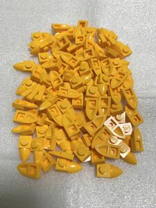 レゴ LEGO パーツ 1×1 歯付 オレンジ イエロー 100個 セット