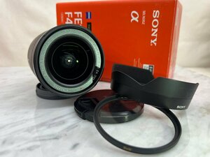 Y2111　現状品　レンズ　SONY　ソニー　ZEISS Vario-Tessar T* FE16-35mm F4 ZA OSS　【ソニーEマウント】　【元箱あり】