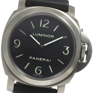 パネライ PANERAI PAM00176 ルミノール ベース 手巻き メンズ _823456