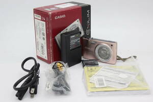 【美品 返品保証】 【元箱付き】カシオ Casio Exilim EX-Z300 ピンク 4x バッテリー チャージャー付き コンパクトデジタルカメラ v620