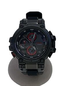 CASIO◆ソーラー腕時計・G-SHOCK/アナログ/BLK/BLK