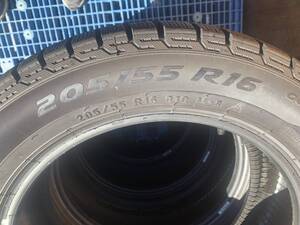 ピレリ ICE ASIMMETRICO 205/55R16 製造年数16年×4 残溝約5.5～6.8㎜ 4本セット　　　　　　　　　　　　　　　