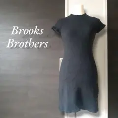 BROOKS BROTHERS ニット カシミヤ混チュニック フレアワンピース