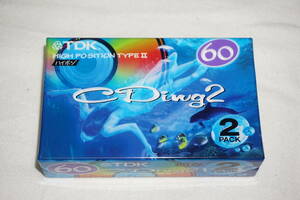 ★　TDK　★　CDing2　60分　ハイポジション　カセットテープ　【 2巻 】