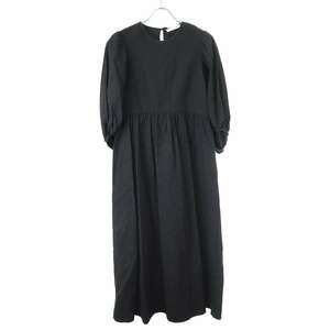 CECILIE BAHNSEN セシリーバンセン KARMEN DRESS フラワージャガードドレスワンピース 02.21-RTW0094 ブラック 6 ITLANCG71JS5