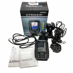 【7759】1円〜 GARMIN STRIKER4 ガーミン ストライカー4 魚群探知機 中古 現状品 通電確認済み/動作未確認