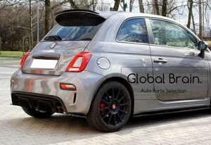 アバルト 595 フィアット リア サイド スプリッター スパッツ /スポイラー バンパー トリム アンダー ディフューザー カバー フィンABARTH