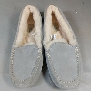 6194●同梱NG オーストラリア UGG アグ モカシン ムートン シューズ スリッポン レディース24.0cm ドライビングシューズ シープスキン