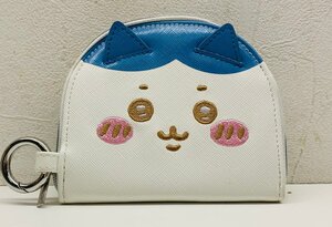 【シミありポーチ】ちいかわ GUコラボ ハチワレ 内ポケット付き ミニウォレット ちいかわ×GUコラボ 縦約10㎝ 横約11.5cm マチ約1.5cm