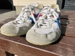 Onitsuka Tiger スポーツシューズ 白/青/赤