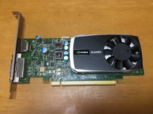 【電子部品】グラフィックボード　NVIDA Quadro 600 1GB