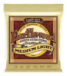 ★ERNIE BALL 2003 ×1 [12-54] Earthwood Medium Light 80/20 Bronze アコースティックギター弦★新品送料込/メール便