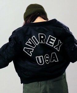 AVIREX / アヴィレックス / AVREX USA バックロゴ MA-1 / SIZE M 未使用 / A1516