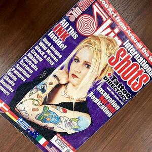 B0341 「TATTOO FLASH TATTOO MAGAZINE」 タトゥー 古本　雑誌　マガジン 刺青