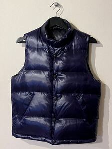 PS Paul Smith /リバーシブルダウンベスト /SIZE:M /NAVY BLACK /ピーエス ポールスミス /ダウン 90% フェザー 10% /REVERSIBLE DOWN VEST