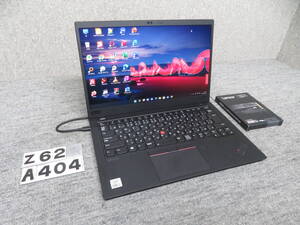 秒速起動Core i7第10世代 / 16GB / 新品.爆速 SSD 1000GB◆良品PC LENOVO ThinkPad X1 Carbon◆14型FHD◆Windows11◆Office2021付◆値下げ