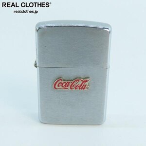 ZIPPO/ジッポー ヴィンテージ/ビンテージ CocaCola/コカコーラ メタル張り 1986年製 /UPK