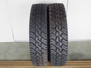 225/80R17.5 123/122L ROADSTONE J16-180 未走行再生 2本セット オールシーズンタイヤ L16737