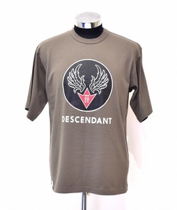 DESCENDANT (ディセンダント) NEPTUNE CREW NECK SS TEE 201ATDS-CSM04S ネプチューン クルーネック プリント 半袖 Tシャツ OLIVE 2 SPOT