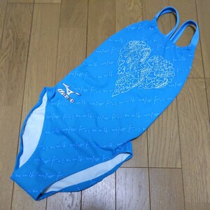 未使用 マイティライン Oサイズ XL ミディアムカット うろこ アクア 85OH-869 ミズノ 競泳水着 MIZUNO MIGHTYLINE SWIMSUITS SWIMWEAR