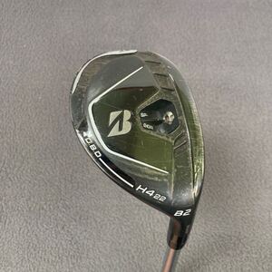 ★中古ブリヂストンゴルフ B2ユーティリティ　H4 22° KBS C-TAPER LITE 110Sシャフト