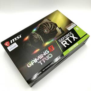 MSI GeForce RTX 2080 SUPER GAMING X TRIO グラフィックスボード VD7015