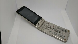 M063 docomo FOMA らくらくホン F884i FUJITSU 富士通/ガラケー/ケータイ 簡易動作確認＆簡易清掃＆初期化OK 判定○ 現状品 送料無料　