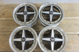 WORK Equip　アルミホイール　15x5.0J　4H　100PCD　4本セット　中古　／　24052303