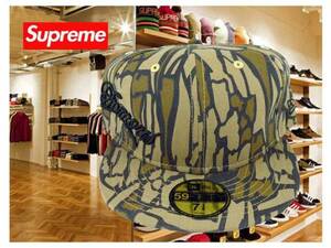 シュプリーム　新品 正規品 supreme x newera 帽子 7 1/4 57.7cm