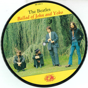 ビートルズ/BEATLES「BALLAD OF JOHN AND YOKO」UKピクチャー・シングル