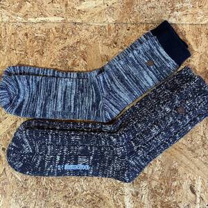 BIRKENSTOCK ビルケンシュトック SOCKS 靴下 ソックス 43-46 2足組 2P ②