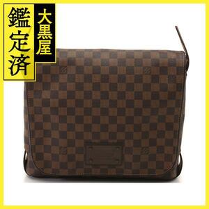 LOUIS VUITTON　ルイ・ヴィトン　ブルックリンMM　ダミエ　ショルダーバッグ　N51211　2143000698292　【205】