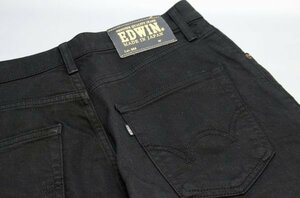 良好*中古【EDWIN】503・ブラックジーンズ*サイズ29*ストレート