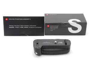 【ランクＢ】 ライカ Leica マルチファンクションハンドグリップ S ライカSシステム用 16028 元箱付き （#659）