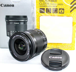 美品 Canon EF-S 10-18mm IS STM☆超広角レンズ♪☆元箱付