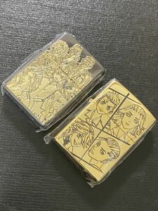 zippo 東京リベンジャーズ 全員集合 2点セット 両面刻印 希少モデル 2021年製 アニメ ゴールド ブラック