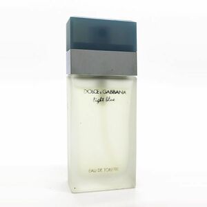 D&G ドルチェ&ガッバーナ ライト ブルー EDT 25ml ☆残量たっぷり9割　送料350円