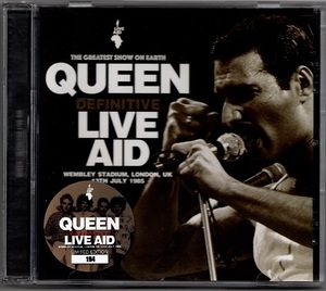 CD：QUEEN DEFINITIVE LIVE AID 1985 クイーン ライヴ・エイド フレディ・マーキュリー ボヘミアン・ラプソディー