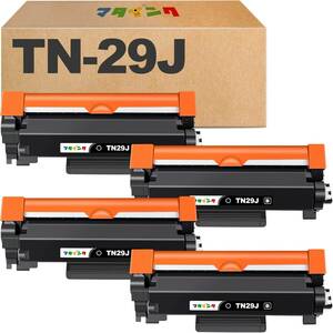 マタインク TN-29J 互換トナーカートリッジ ブラザー(Brother)対応 TN29J 29J ブラック 4本セット 対応機