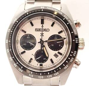 定価7.5万円ほど 新品 SEIKO セイコー プロスペックス スピードタイマー SBDL085 メンズ ソーラー時計 600-2