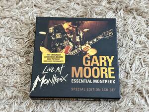 CD-BOX GARY MOORE/ESSENTIAL MONTREUEX SPECIAL EDITION 5CD SET Live at Montreux 1990, 1995, 1997, 1999 & 2001 輸入盤 ゲイリームーア