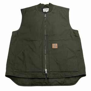 Carhartt カーハート WIP ダックベスト XL モスグリーン (OL01)