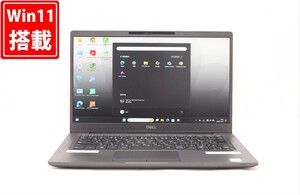 NVMe 新品256GB-SSD 良品 フルHD 13.3型 DELL Latitude 7300 Windows11 八世代 i5-8265U 8GB カメラ 無線 Office付 中古パソコン 管:1852j