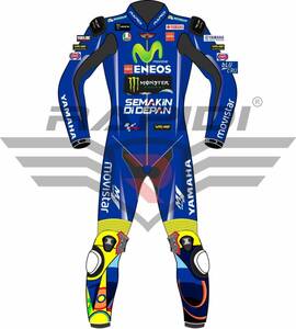 海外 送料込み 　高品質　バレンティーノ・ロッシ　46 レーシングレザースーツ　MOTOGP サイズ各種　レプリカ　6