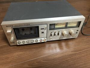 5.17 SONY STEREO CASSETTE DECK | TC-K6 通電確認品　現状