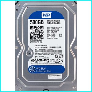 Western Digital WD5000AAKX-07U6AA0 SATA600 500GB 1239回 13140時間