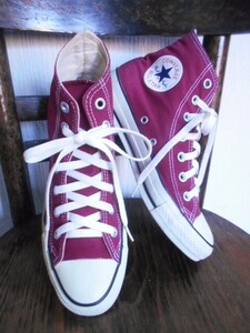 CONVERS・コンバース/チャックテイラー☆1C032☆きれいなパープル系定番ハイカットスニーカー 5 1/2 (24.5cm)